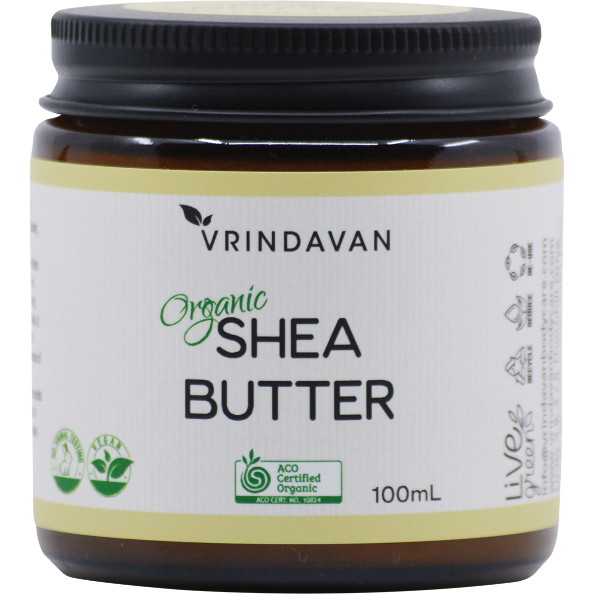 Vrindavan Organic Shea Butter 100ml