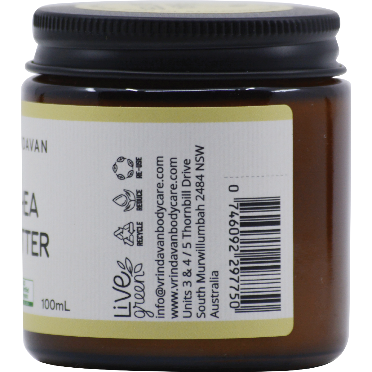 Vrindavan Organic Shea Butter 100ml