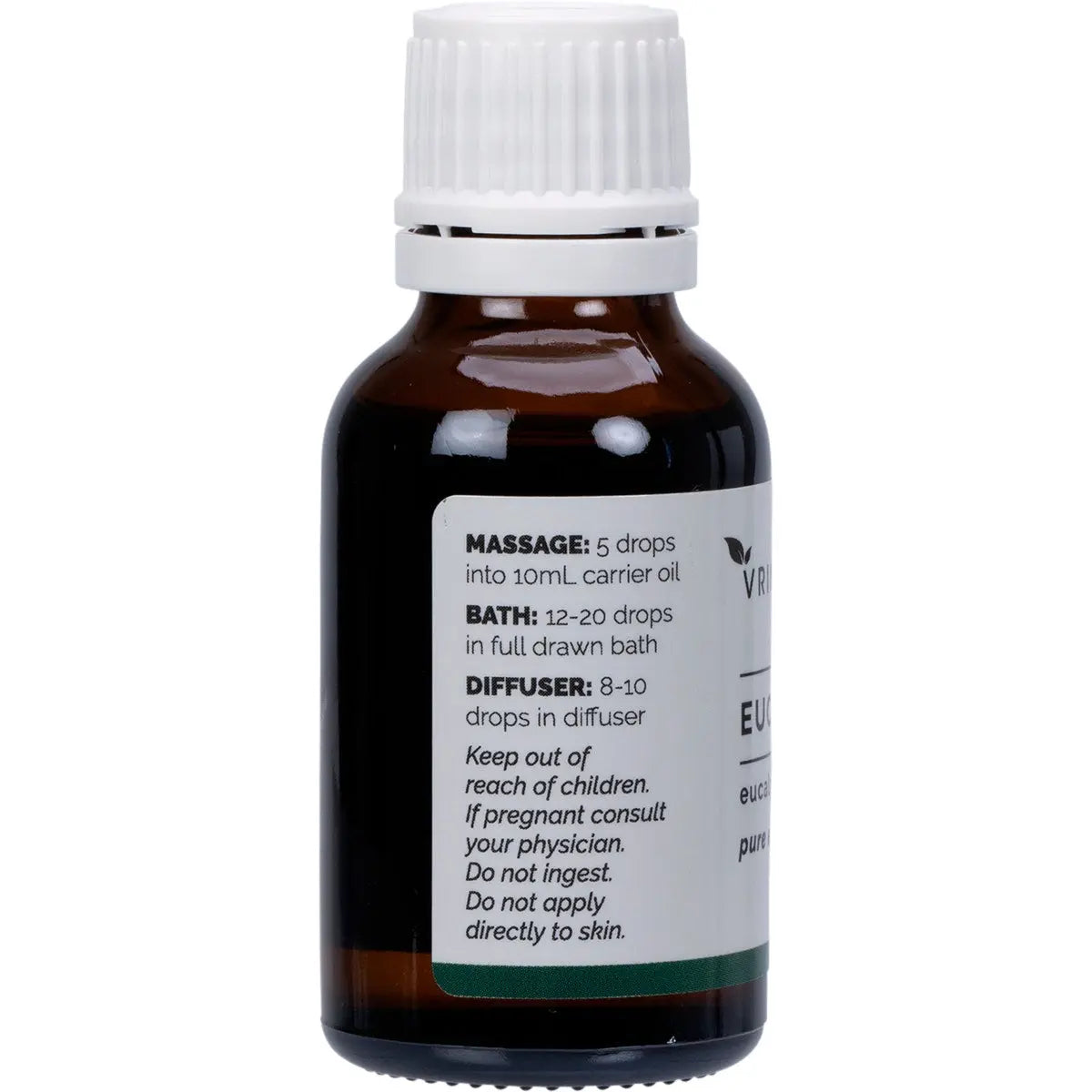 VRINDAVAN Essential Oil (100%) Eucalyptus 25ml VRINDAVAN