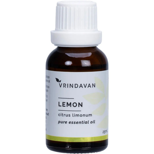 VRINDAVAN Essential Oil (100%) Lemon 25ml VRINDAVAN