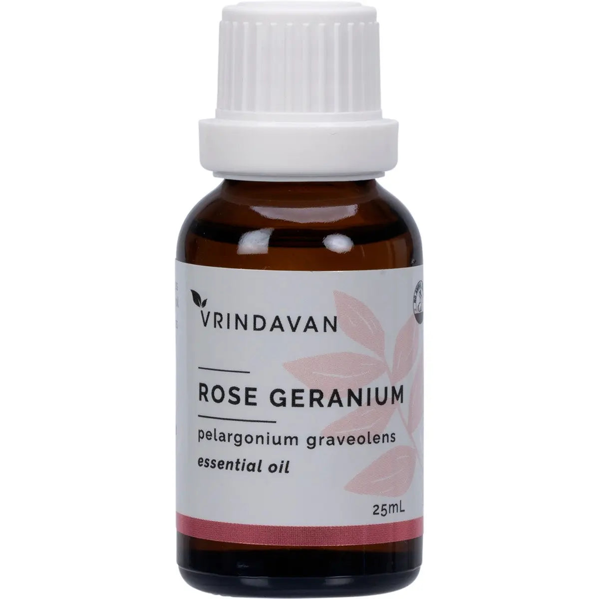 VRINDAVAN Essential Oil (100%) Rose Geranium 25ml VRINDAVAN