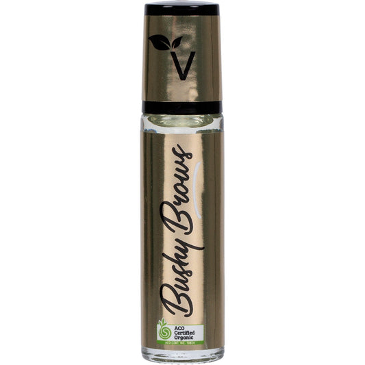 VRINDAVAN Bushy Brows Gold Certified Organic Castor Oil 10ml - Cutprice Online
