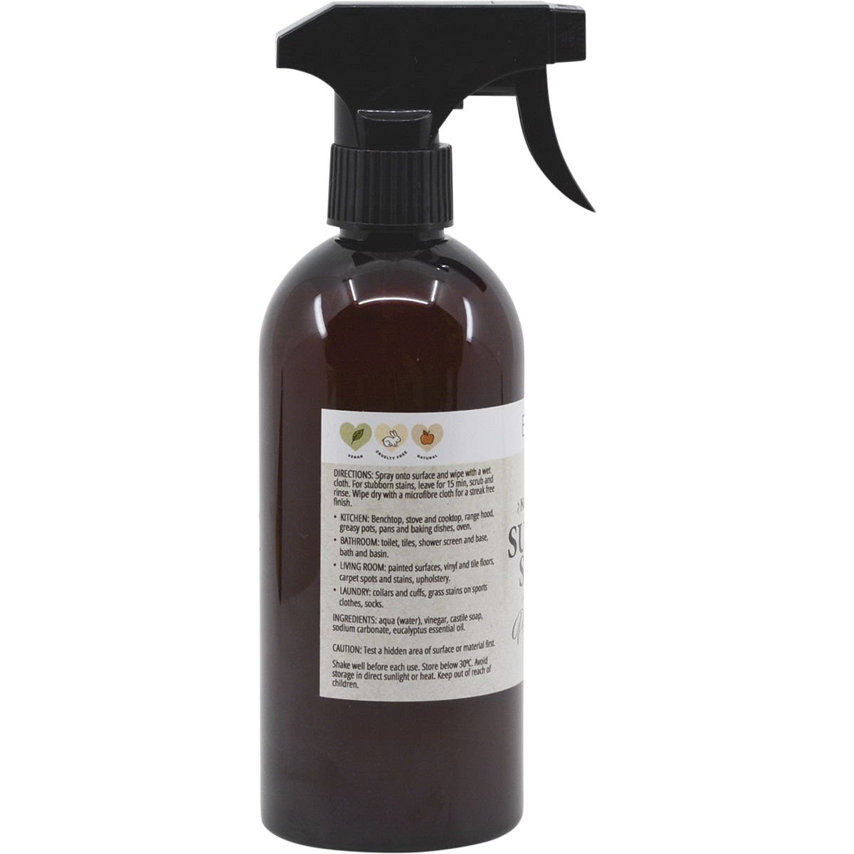 Vrindavan Surface Spray Eco Family Power Cleaner Multi-Purpose 500ml - Cutprice Online
