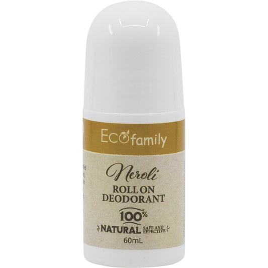 Vrindavan Roll-On Deodorant Eco Family Neroli Aluminium Free 60ml - Cutprice Online