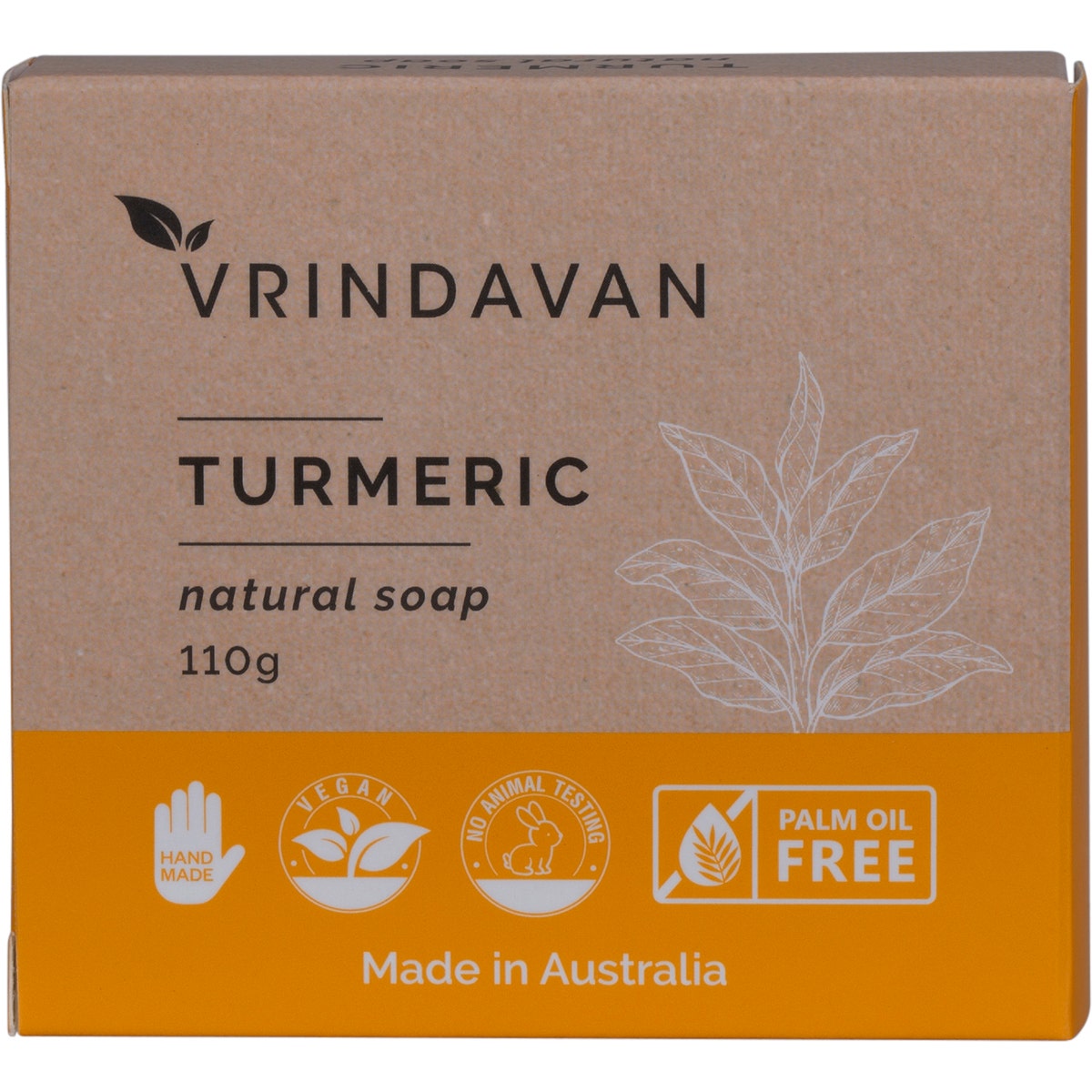 Vrindavan Turmeric Soap 110g - Cutprice Online
