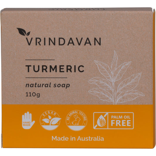 Vrindavan Turmeric Soap 110g - Cutprice Online