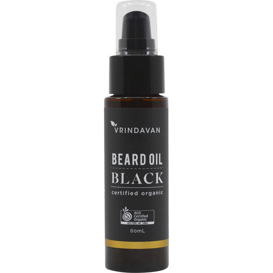 Vrindavan Beard Oil Black 60ml - Cutprice Online