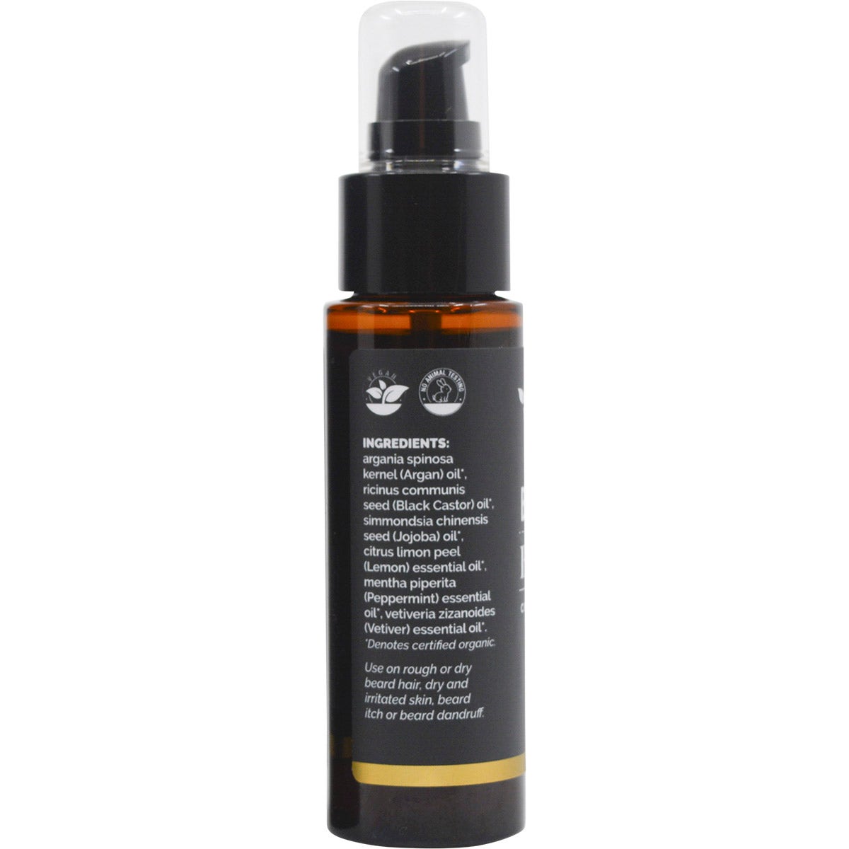Vrindavan Beard Oil Black 60ml - Cutprice Online