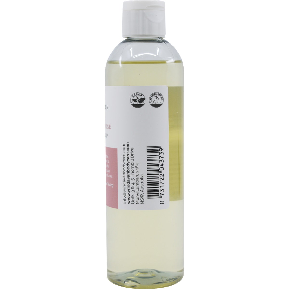 Vrindavan Castile Soap Majestic Rose 250ml - Cutprice Online