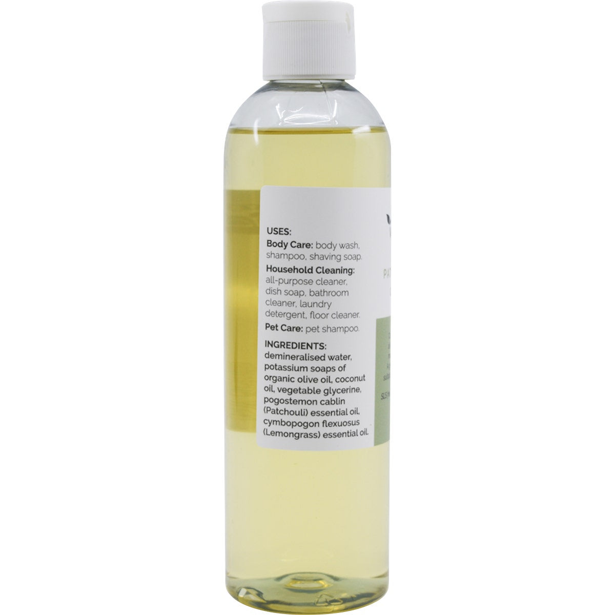 Vrindavan Castile Soap Patchouli Bliss 250ml - Cutprice Online