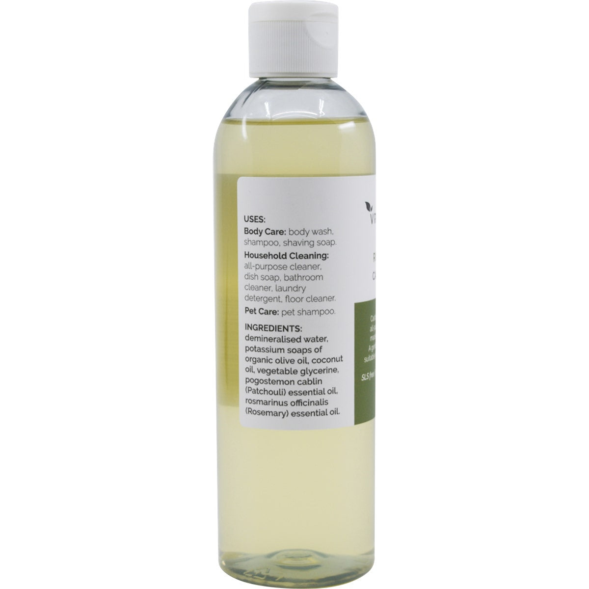 Vrindavan Castile Soap Rosemary 250ml - Cutprice Online