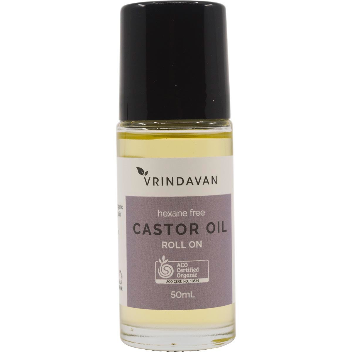 Vrindavan Castor Oil Roll On 50ml - Cutprice Online