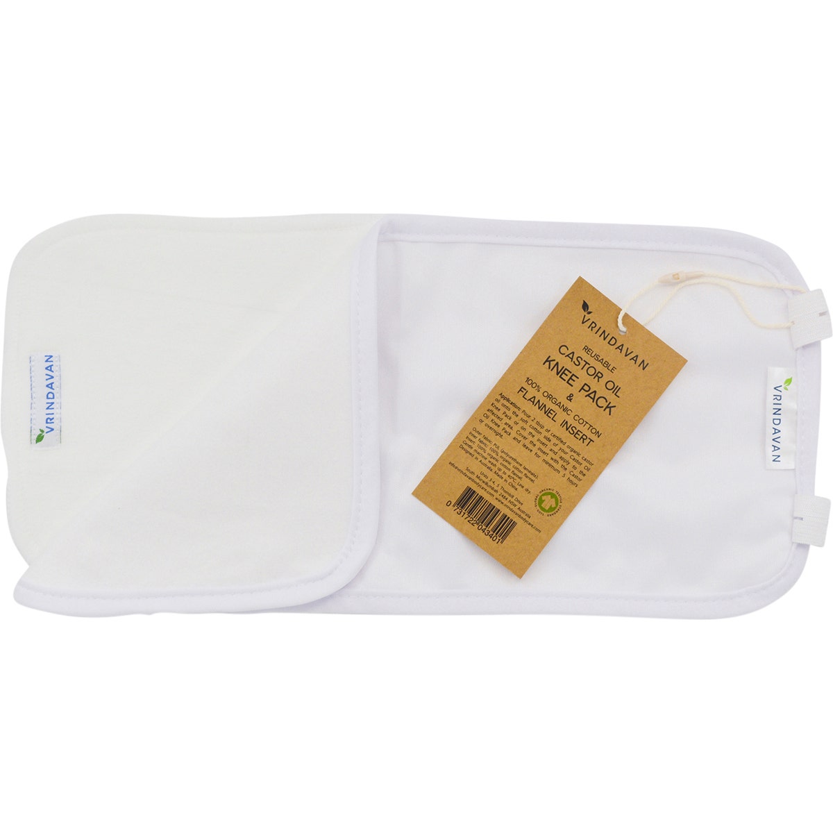 Vrindavan Castor Oil Knee Pack White - Cutprice Online