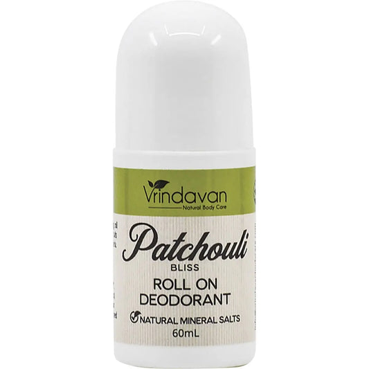 VRINDAVAN Roll-on Deodorant Patchouli Bliss 60ml VRINDAVAN