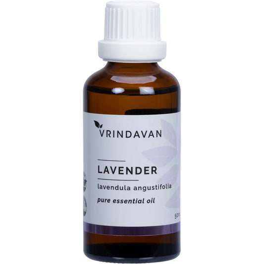 VRINDAVAN Essential Oil (100%) Lavender 50ml VRINDAVAN
