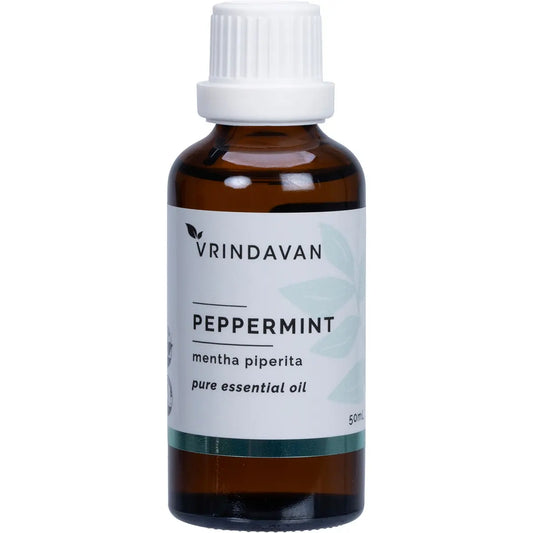 VRINDAVAN Essential Oil (100%) Peppermint 50ml VRINDAVAN