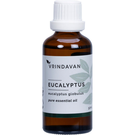 VRINDAVAN Essential Oil (100%) Eucalyptus 50ml - Cutprice Online