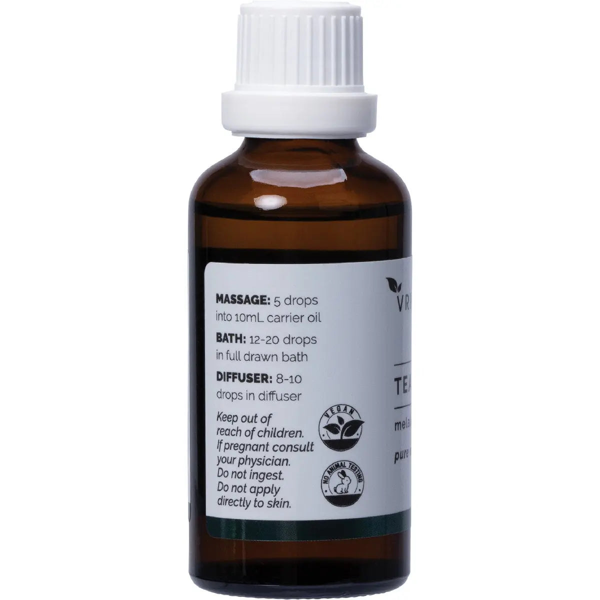 VRINDAVAN Essential Oil (100%) Tea Tree 50ml VRINDAVAN
