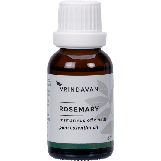 Vrindavan Essential Oil 100% Rosemary 25ml - Cutprice Online