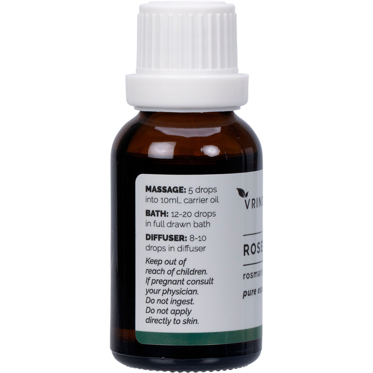 Vrindavan Essential Oil 100% Rosemary 25ml - Cutprice Online