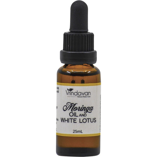 Vrindavan Moringa Oil & White Lotus 25ml - Cutprice Online