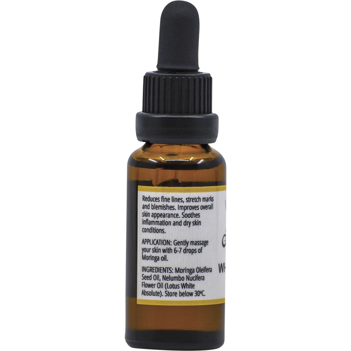 Vrindavan Moringa Oil & White Lotus 25ml - Cutprice Online