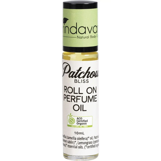 VRINDAVAN Roll On Perfume Oil Patchouli Bliss 10ml VRINDAVAN