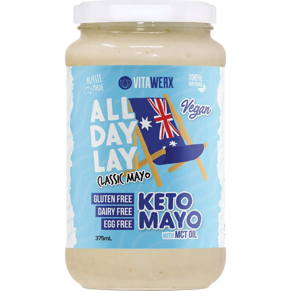 VITAWERX Keto Mayo - All Day Lay Classic 350ml VITAWERX