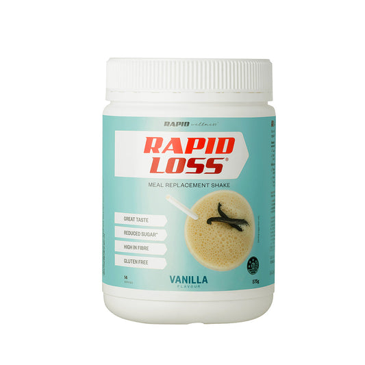 RAPID LOSS Vanilla Meal Replacement Shake 575g - Cutprice Online