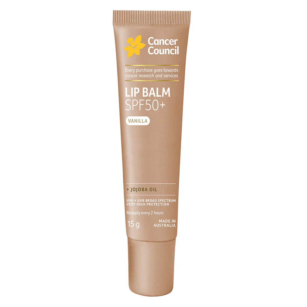 Cancer Council SPF 50+ Vanilla Lip Balm - Cutprice Online