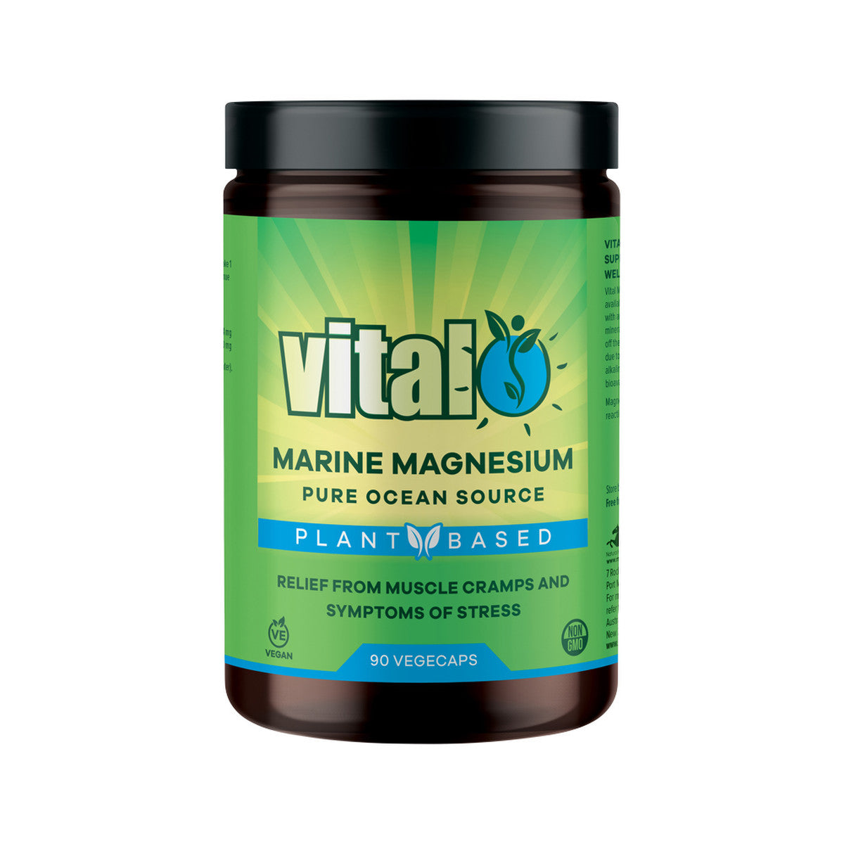 Martin & Pleasance Vital Plant Based Marine Magnesium (Pure Ocean Source) 90vc - Cutprice Online
