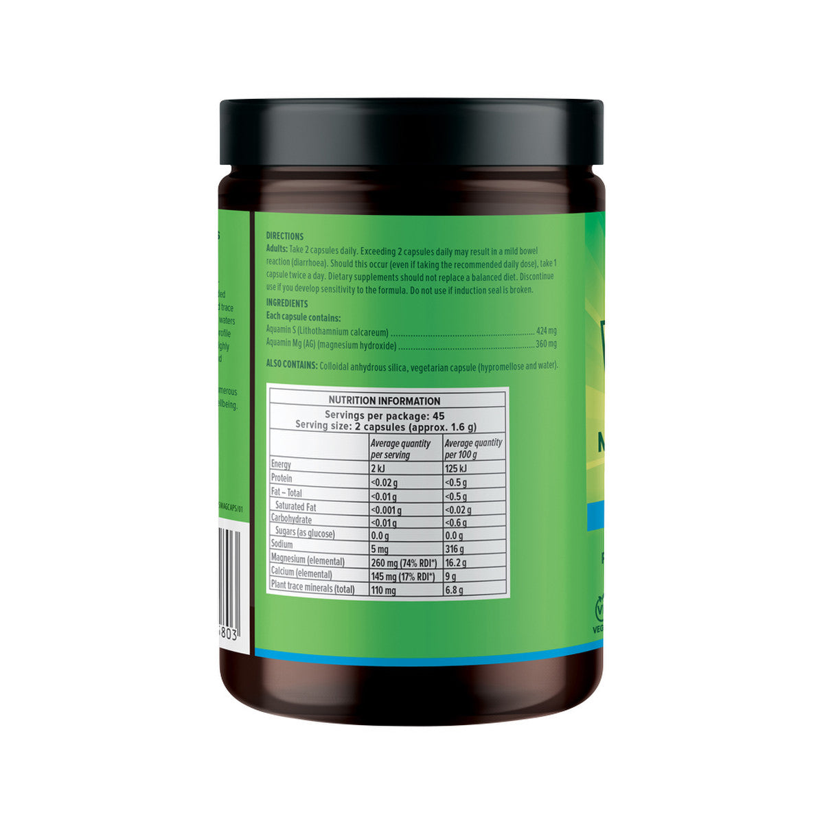 Martin & Pleasance Vital Plant Based Marine Magnesium (Pure Ocean Source) 90vc - Cutprice Online