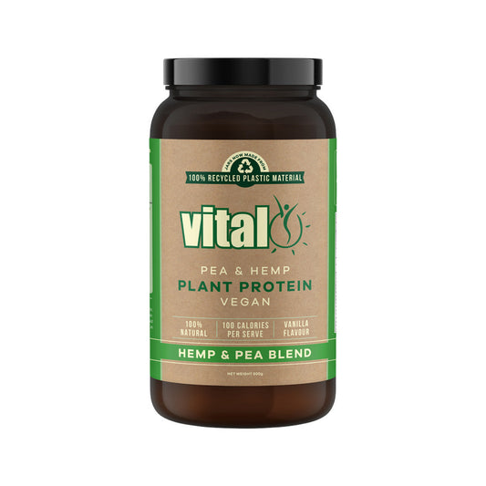 Martin & Pleasance Vital Protein Hemp & Pea Blend Vanilla 500g - Cutprice Online
