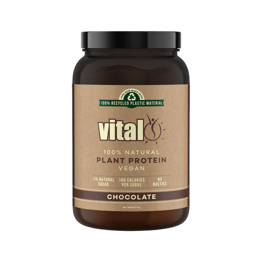 Martin & Pleasance Vital Protein 100% Natural Plant Based (Pea Protein Isolate) Chocolate 1kg - Cutprice Online