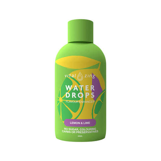 Vital Zing Water Drops (Flavour Enhancer with Stevia) Lemon Lime 45ml - Cutprice Online