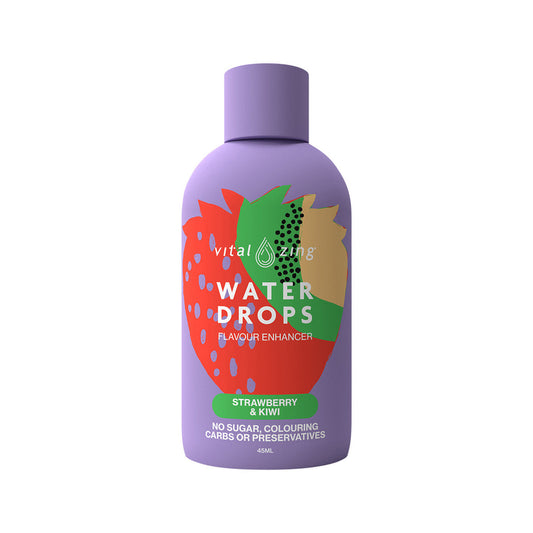 Vital Zing Water Drops (Flavour Enhancer with Stevia) Strawberry Kiwi 45ml - Cutprice Online