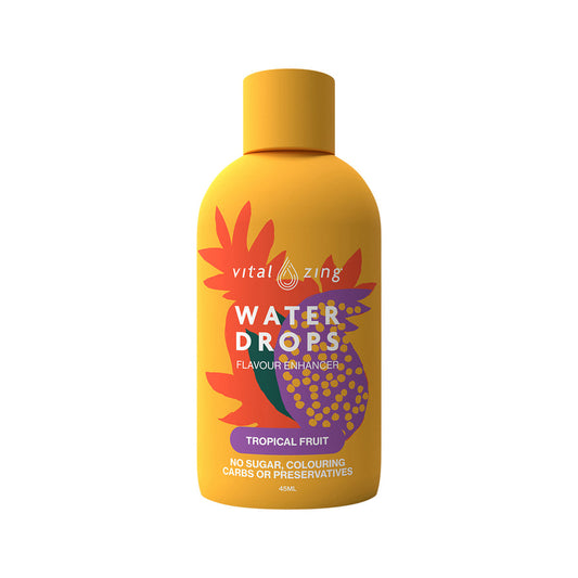 Vital Zing Water Drops (Flavour Enhancer with Stevia) Tropical 45ml - Cutprice Online