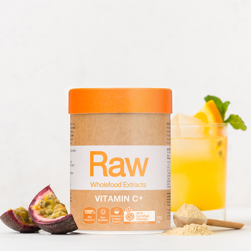 AMAZONIA Raw Wholefood Extracts Vitamin C+ Passionfruit Flavour 300g - Cutprice Online