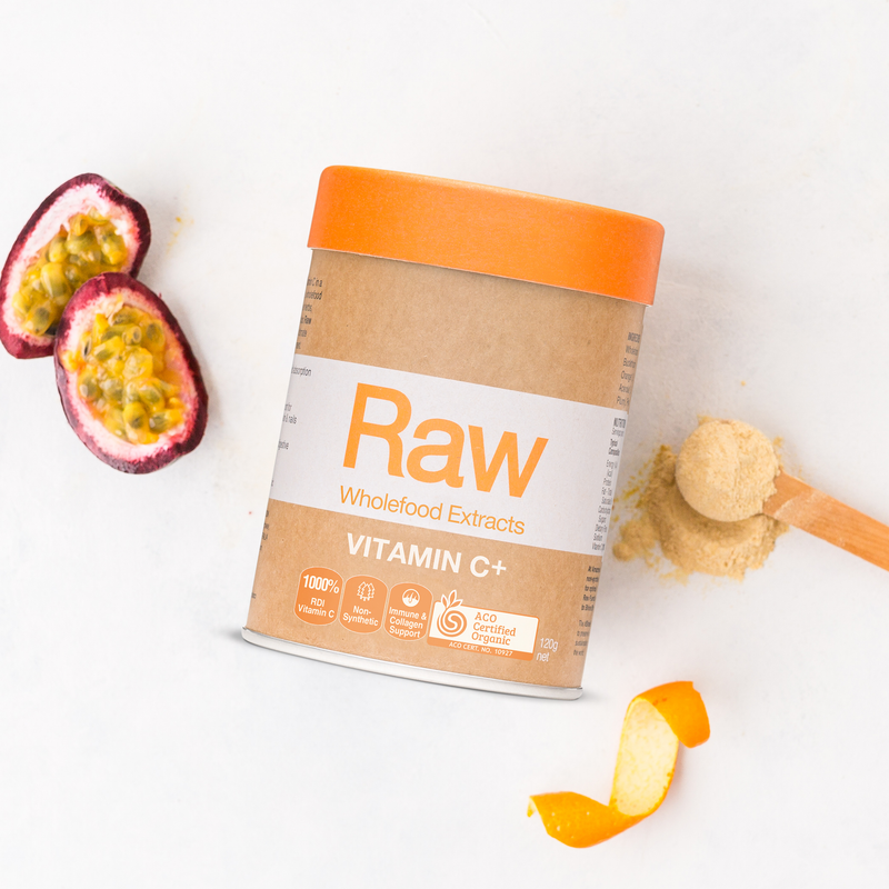 AMAZONIA Raw Wholefood Extracts Vitamin C+ Passionfruit Flavour 300g - Cutprice Online