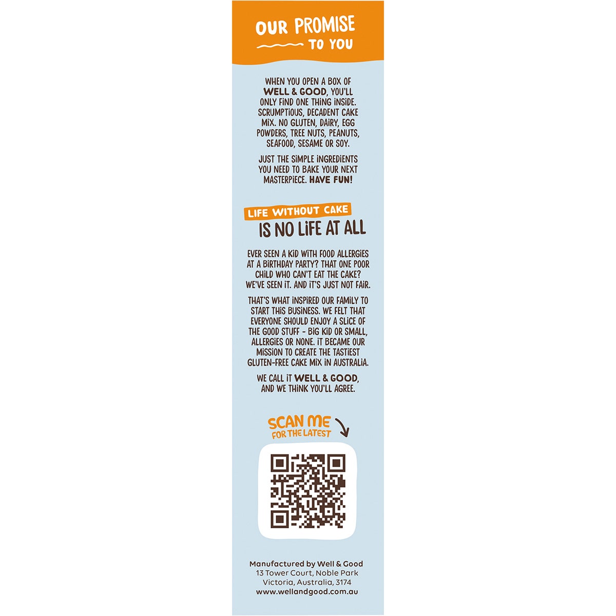 Well & Good Banana Bread Mix 40% Less Sugar 350g - Cutprice Online