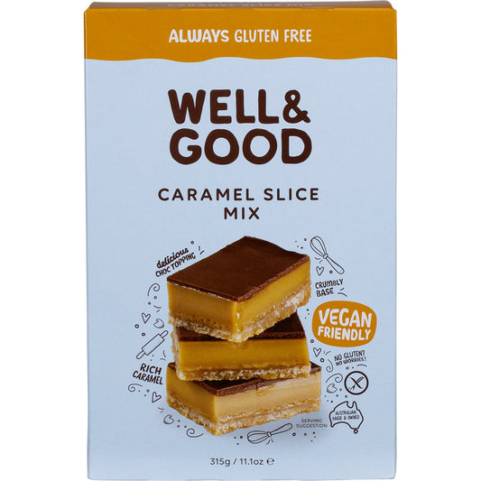 Well & Good Caramel Slice Mix 315g - Cutprice Online