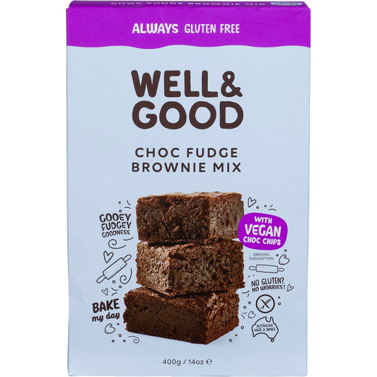 Well & Good Choc Fudge Brownie Mix 400g - Cutprice Online