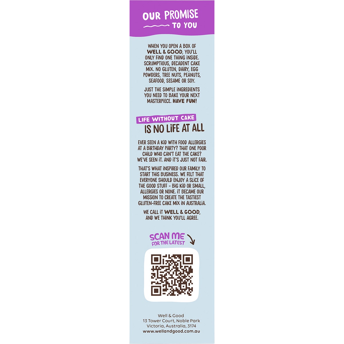 Well & Good Choc Fudge Brownie Mix 400g - Cutprice Online