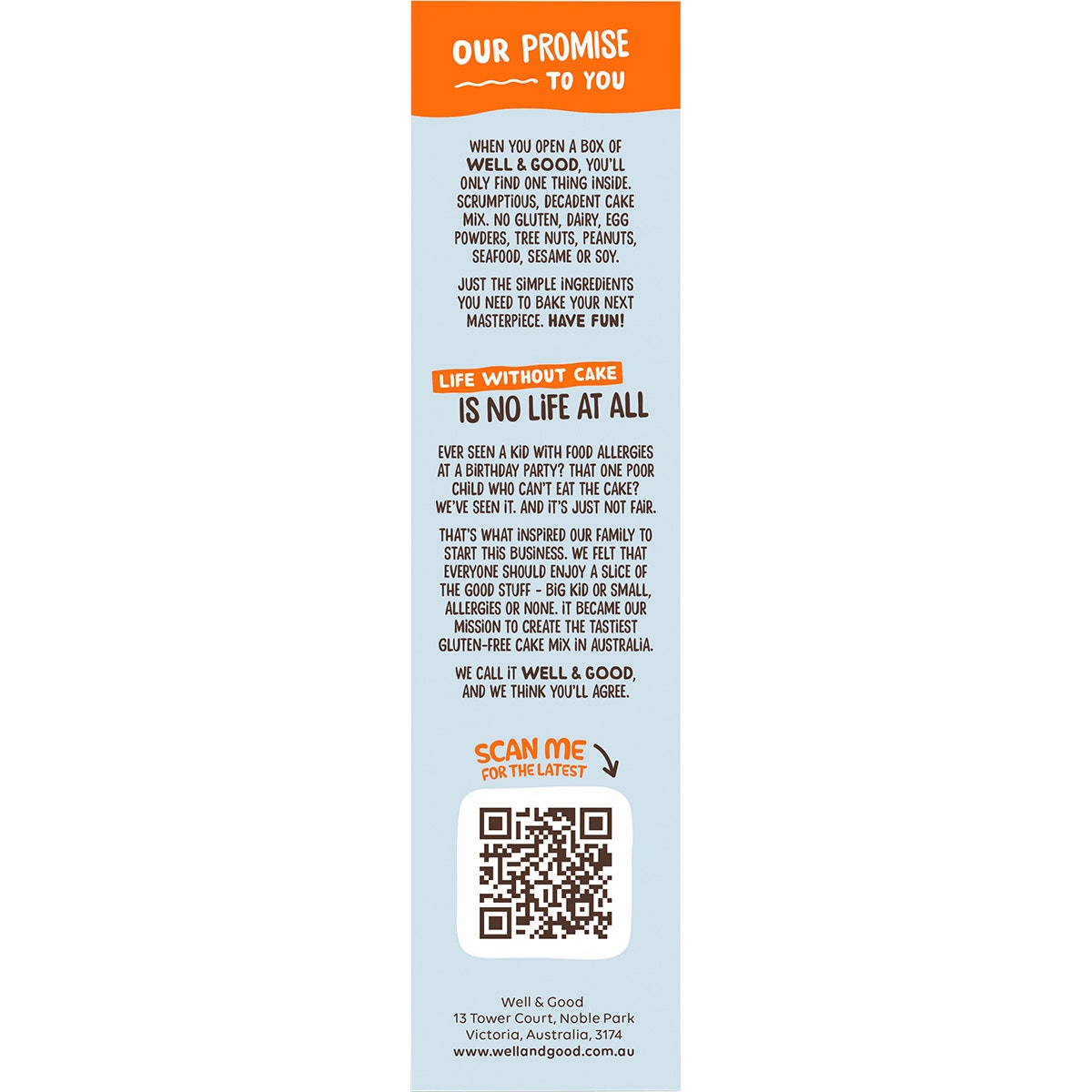 Well & Good Chocolate Chip Cookie Mix 400g - Cutprice Online