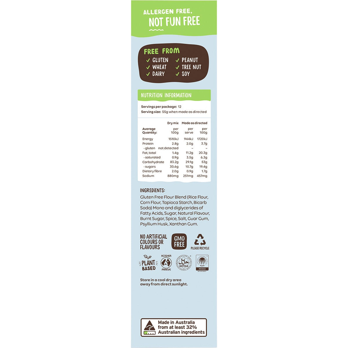 Well & Good Crumble Cake Mix 400g - Cutprice Online