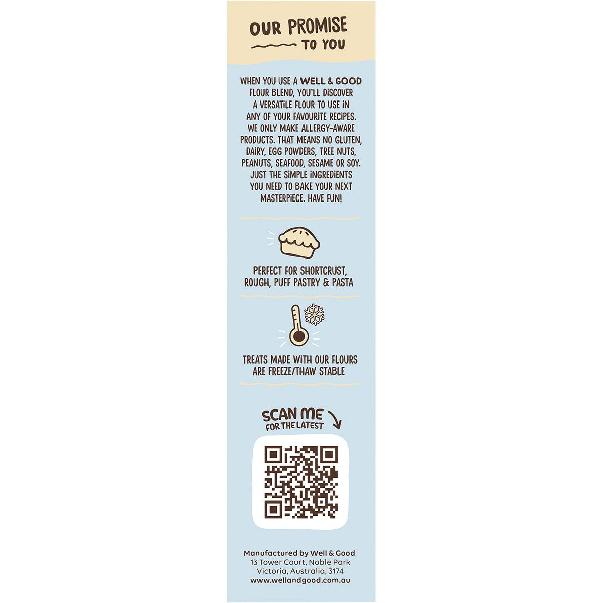Well & Good Pastry Flour Blend 400g - Cutprice Online