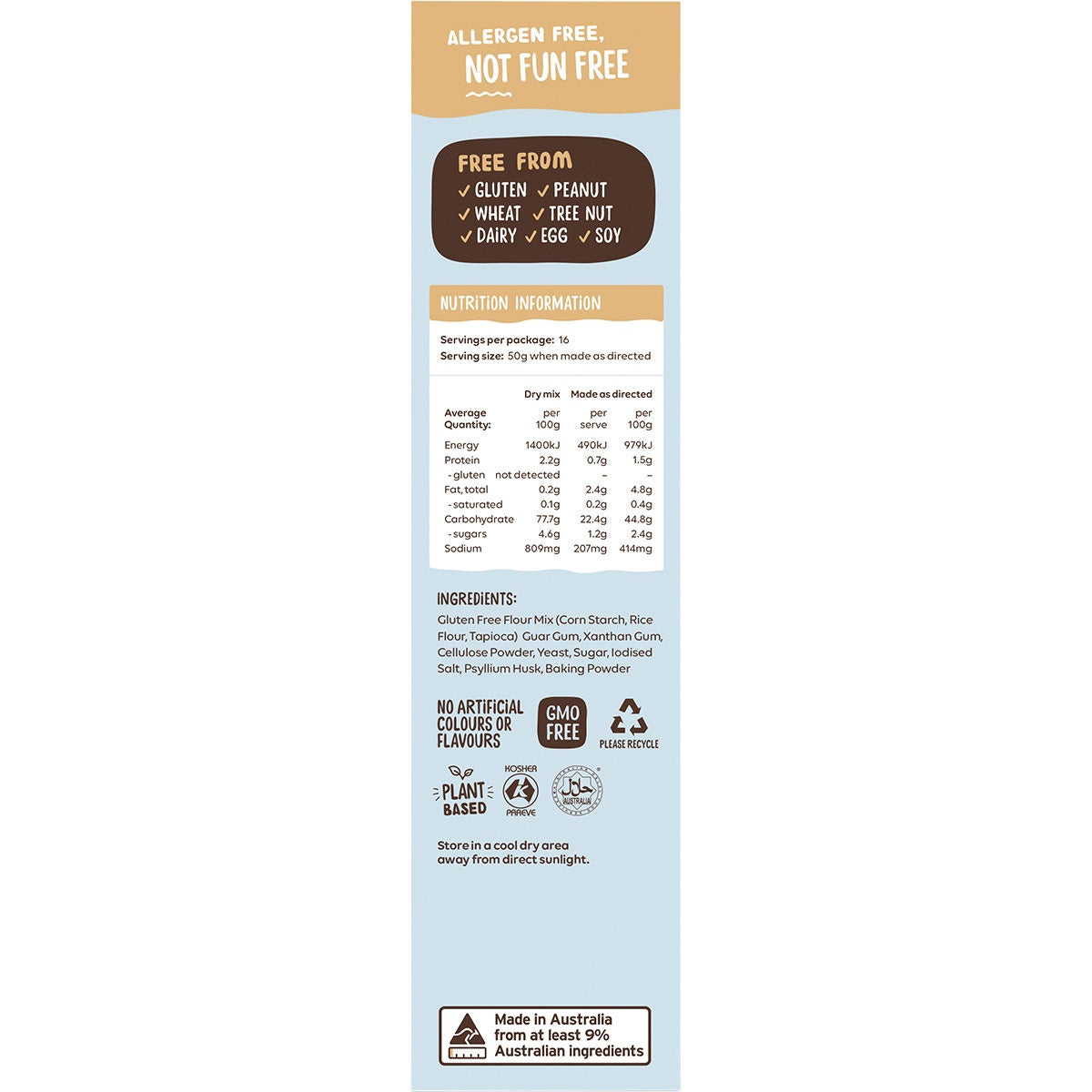 Well & Good Crusty Bread Mix 410g - Cutprice Online