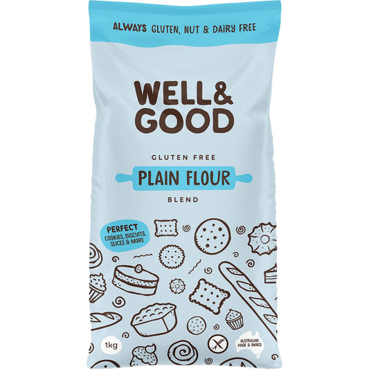 Well & Good Plain Flour Blend 1kg - Cutprice Online