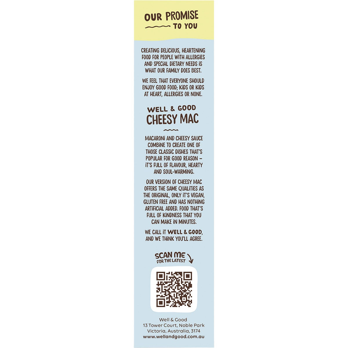 Well & Good Cheesy Mac Traditional Cheddar Flavour 110g - Cutprice Online