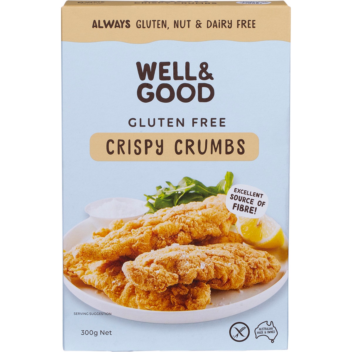 Well & Good Crispy Crumbs 300g - Cutprice Online